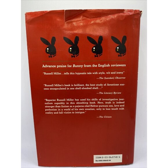 Bunny The Real Story of Playboy by Russell Miller HCDJ 1st American Edition 1984 - Picture 3 of 14